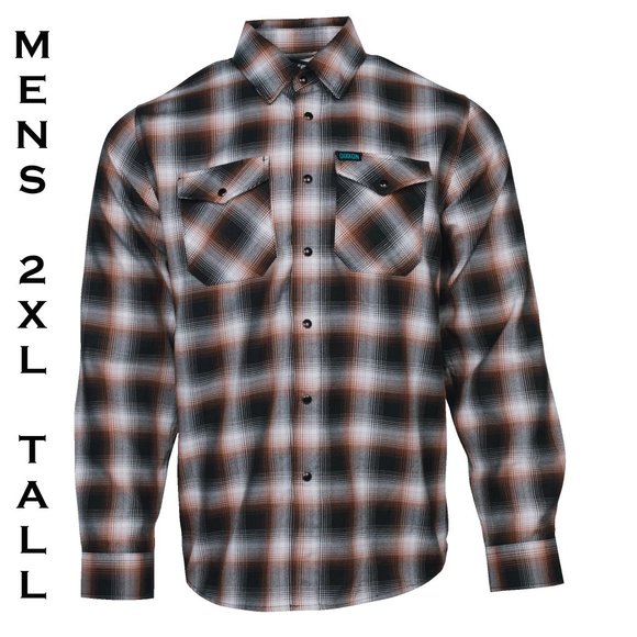 DIXXON FLANNEL - BONDO BUCKET Flannel Shirt - Men's 2XL TALL - Picture 1 of 7